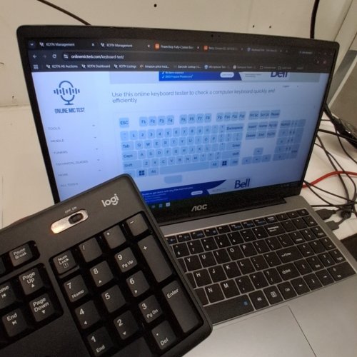LOGITECH WIRELESS KEYBOARD - 2.4 GHZ - BLACK (MODEL: K270) image 2
