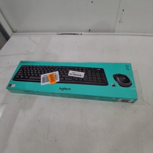LOGITECH WIRELESS KEYBOARD - 2.4 GHZ - BLACK (MODEL: K270) image 4