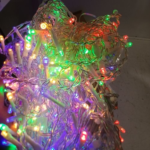 MULTI-USE OUTDOOR STRING LIGHTS - 105FT MULTICOLOR image 2