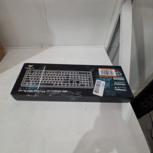 AULA F108 HOT SWAPPABLE WIRELESS RGB BACKLIT MECHANICAL KEYBOARD WITH WIND SPIRIT SWITCHES - 108 KEYS - PINK GRADIENT (MODEL: F108) image 8