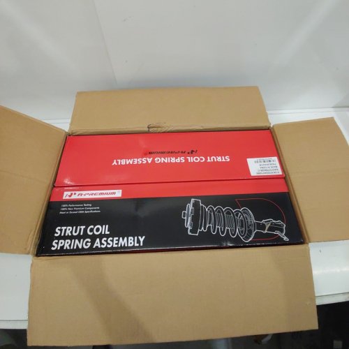 2PK A-PREMIUM COMPLETE FRONT STRUT AND COIL SPRING ASSEMBLY - FOR SELECT BMW MODELS - BLACK (MODEL: SA272756GLR-C / SA272756GR-C +SA272756GL-C) image 3