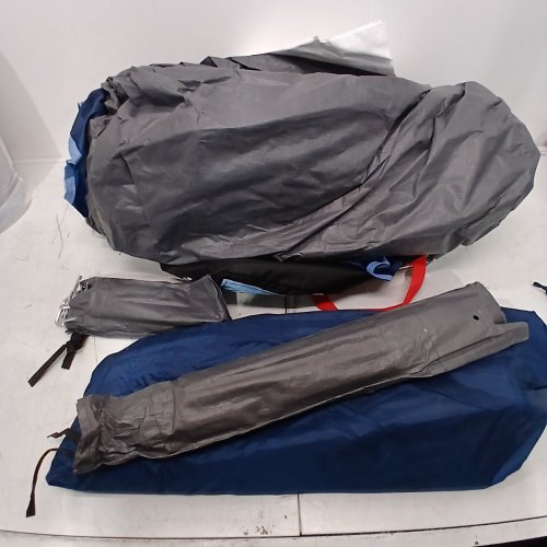 COLEMAN 8-PERSON MODIFIED DOME WEATHERTEC PROTECTION FULL FLY TENT - 144" X 108" X 77" - BLUE/GREY (MODEL: 1991661) image 2