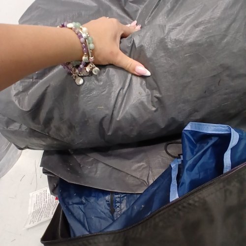 COLEMAN 8-PERSON MODIFIED DOME WEATHERTEC PROTECTION FULL FLY TENT - 144" X 108" X 77" - BLUE/GREY (MODEL: 1991661) image 6