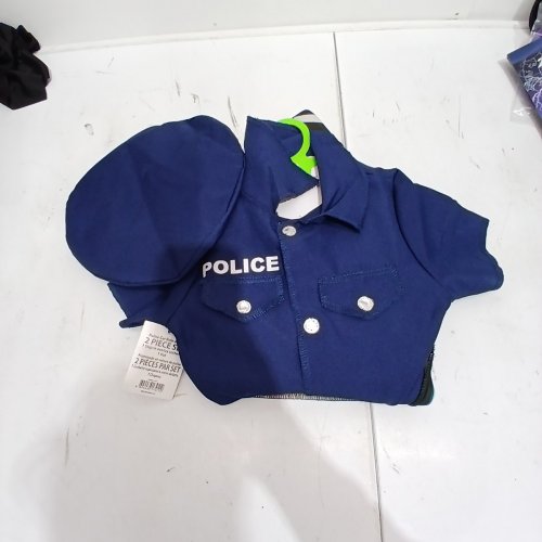 POLICE CAR RIDE-ALONG COSTUME SET - 3T-4T - BLUE / BLACK (STYLE:WM28064683-525) image 2