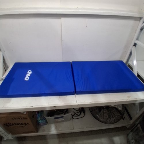 DRIVE MEDICAL SAFETYCARE BIFOLD FLOOR MAT - 2" X 24" X 66" - BLUE (MODEL: 7095-BF) image 3