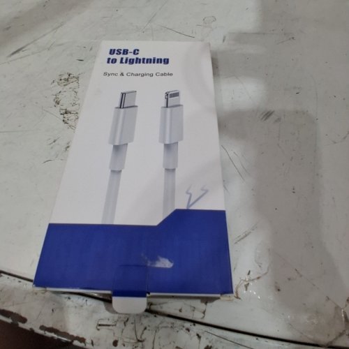 2PK IFEART UBS-C TO USB-C CHARGING CABLE - 3FT - WHITE image 2
