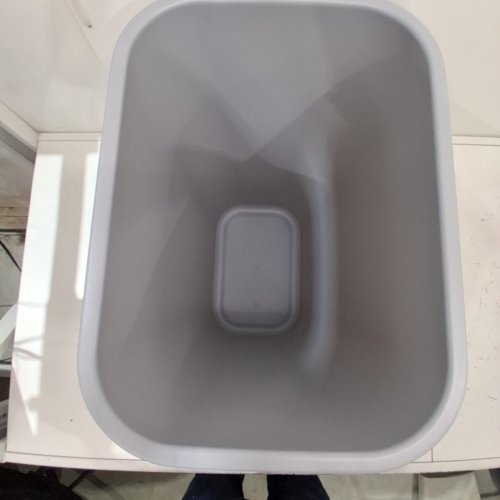 RUBBERMAID 41 QT. / 10.25 GALLON RECTANGULAR WASTEBASKET / TRASH CAN - GREY (MODEL: FG295700GRAY) image 3
