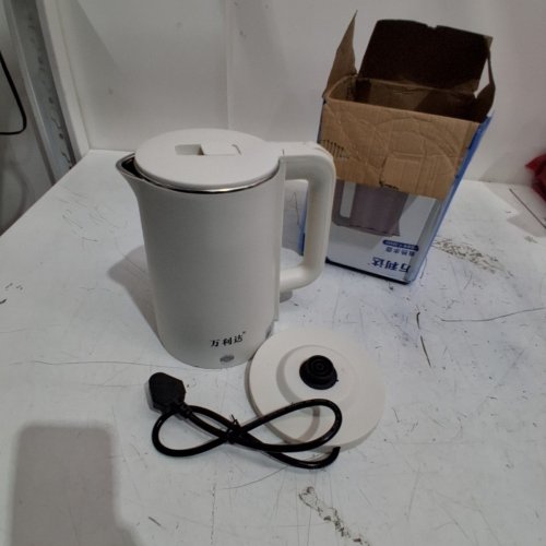 ELECTRIC KETTLE - 2.3L MAX - WHITE/STAINLESS STEEL (MODEL: Y-523A3) image 2