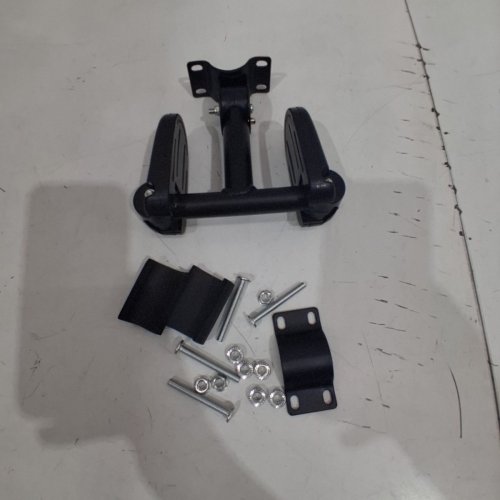 UNWELL TODDLER SCOOTER ADJUSTABLE FOOTREST ATTACHMENT WITH MOUNTING HARDWARE - BLACK image 3