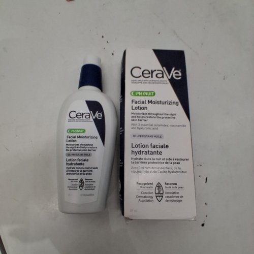 CERAVE FACIAL MOISTURIZING NIGHT PM LOTION, OIL-FREE - 89ML image 2