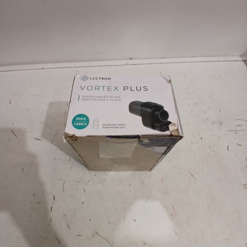 LECTRON NACS TO CCS ELECTRIC VEHICLE ADAPTER COMPATIBLE WITH TESLA SUPERCHARGERS - 500A/1000V - BLACK (STYLE: VORTEX PLUS) image 6