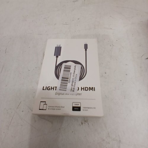 LULAVEN LIGHTNING TO HDMI ADAPTER - 1080P 60HZ - 6.6FT - BLACK image 2