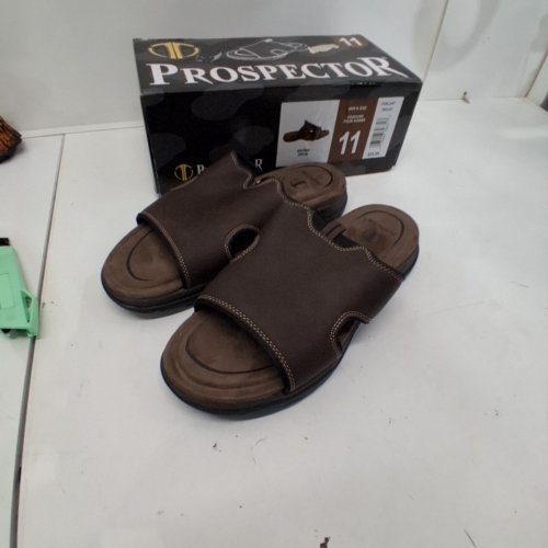 MEN'S PROSPECTOR AUSTIN 2.0 SLIDE SANDAL - SIZE 11 - BROWN/BLACK (STYLE: 1982232) image 2