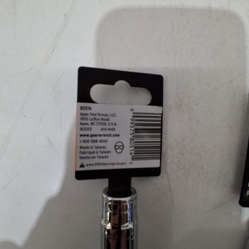 5PK GEARWRENCH DEEP SOCKET - 9/16"; 3/8" DRIVE (MODEL: 80514) image 3