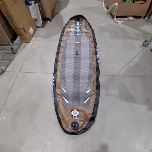 BEYOND MARINA INFLATABLE STAND UP PADDLE BOARD WITH ACCESSORIES AND CAMERA MOUNT - 10FT 6" - TEAK (MODEL: 8718) image 4