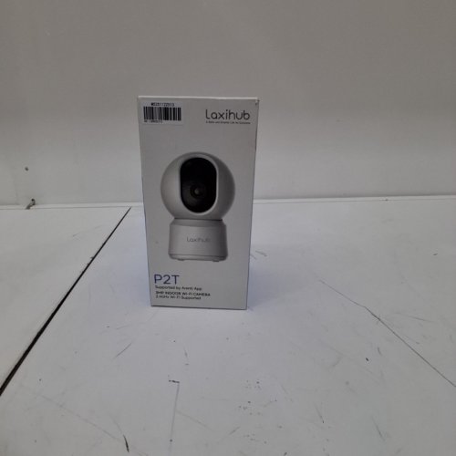 LAXIHUB 360° VIEW 2K SMART CAMERA WITH PHONE APP, PAN/TILT, MOTION & SOUND DETECTION, NIGHT VISION, TWO-WAY AUDIO, WORKS WITH ALEXA - (MODEL: P2T) image 2