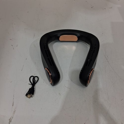 NECK FAN WITH COOLING PLATE - BLACK/GOLD (MODEL:ZLGB01) image 3