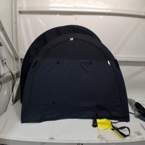 ALVANTOR INDOOR BREATHABLE POP UP BED TENT CANOPY SHELTER - 39" X 75" (TWIN) - NAVY BLUE image 3