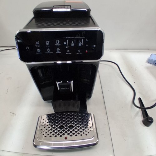 PHILIPS 3200 SERIES LATTEGO FULLY AUTOMATIC ESPRESSO MACHINE WITH BUILT-IN GRINDER & MILK FROTHER - BLACK (MODEL: EP3241/54) image 3