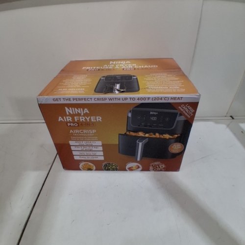 NINJA PRO 4-IN-1 AIR FRYER WITH AIRCRISP TECHNOLOGY - 5QT - BLACK (MODEL: AF141C) image 5