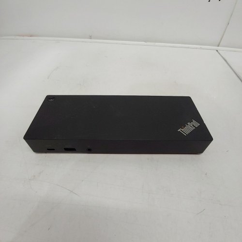 LENOVO THINKPAD HYBRID USB-A & USB-C DOCKING STATION FOR LAPTOP - USB-A, USB-C, DISPLAY, HDMI, STEREO/MIC - BLACK (MODEL: ‎40AF0135US, DUD9011D1) image 2