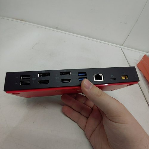 LENOVO THINKPAD HYBRID USB-A & USB-C DOCKING STATION FOR LAPTOP - USB-A, USB-C, DISPLAY, HDMI, STEREO/MIC - BLACK (MODEL: ‎40AF0135US, DUD9011D1) image 4