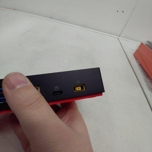 LENOVO THINKPAD HYBRID USB-A & USB-C DOCKING STATION FOR LAPTOP - USB-A, USB-C, DISPLAY, HDMI, STEREO/MIC - BLACK (MODEL: ‎40AF0135US, DUD9011D1) image 6