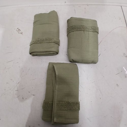 3PK WELHOME WAFFLE WEAVE HAND TOWELS - 15" X 30" - SAGE GREEN (MODEL:1996328) image 2