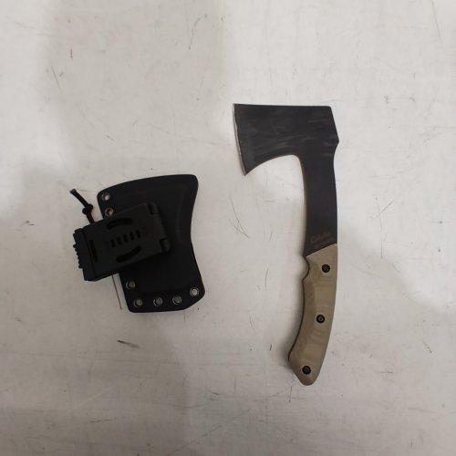 BPS BUSHCRAFT HATCHET WITH 4" BLADE - BLACK (MODEL: CABBCH24) image 2