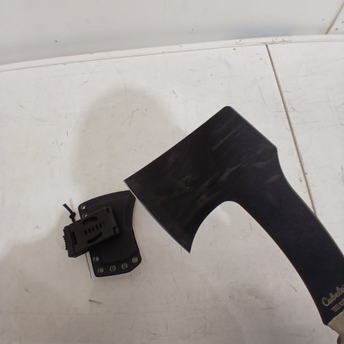 BPS BUSHCRAFT HATCHET WITH 4" BLADE - BLACK (MODEL: CABBCH24) image 4