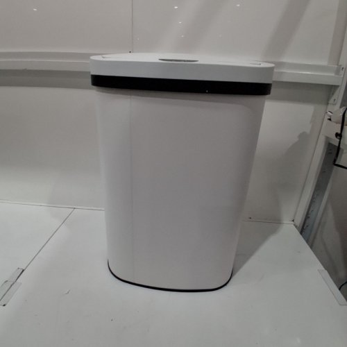 BESTOFFICE AUTOMATIC TOUCH FREE KITCHEN TRASH/GARBAGE CAN - 13 GALLONS - WHITE (MODEL: TC-1350R-WHITE) image 2