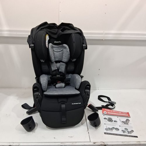 EVENFLO ALL4STAGES SLIM PLUS CANOPY CARSEAT - 4-40LBS/30-65LBS - BLACK (MODEL: CS400112527C) image 3