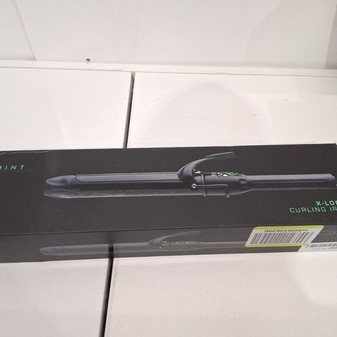 MINT HAIR EXTRA LONG PROFESSIONAL CURLING IRON - 1.5" - BLACK/GREEN ( MODEL: MVK23-150) image 4