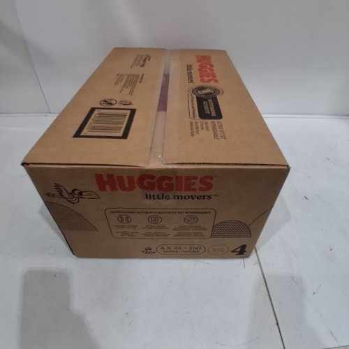 150PK HUGGIES LITTLE MOVERS DISPOSABLE DIAPERS - SIZE 4 (22-37LBS) image 3