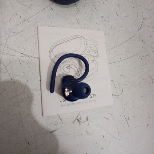 OYIB TRUE WIRELESS BLUETOOTH EARBUDS WITH CHARGING CASE - DARK BLUE (MODEL: S75) image 4