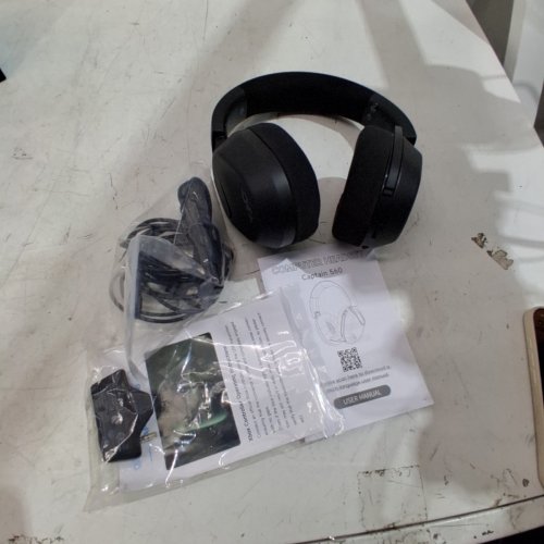 GTHEOS WIRELESS GAMING HEADSET WITH BUILT-IN MICROPHONE - 2402MHZ TO 2480MHZ - BLACK (MODEL: CAPTAIN560) image 4