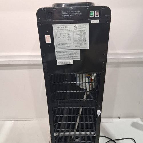 FRIGIDAIRE TOP-LOAD HOT & COLD WATER COOLER/DISPENSER - FITS 3-5 GALLON BOTTLES - BLACK (MODEL: EFWC498-BLACK) image 6