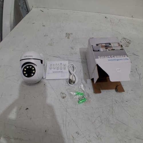 SMART WIFI AUTO TRACKING SECURITY CAMERA - SILICONE CASE - WHITE image 3
