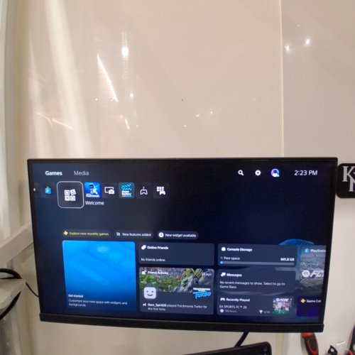 SONY PLAYSTATION 5 SLIM *UPDATED MODEL* (PS5) CONSOLE WITH WIRELESS CONTROLLER - DISC EDITION - 1TB (MODEL: CFI-2115) image 5