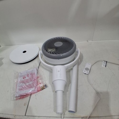 PELONIS AEROFAN 2-IN-1 PEDESTAL & TABLE FAN - AIRFLOW ACROSS 225 SQ. FT- 23 DBA - WHITE (MODEL: PSFAS07R5AWMC) image 3
