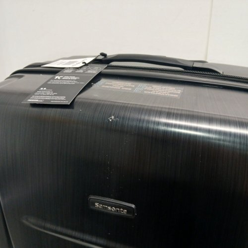 2PC SAMSONITE WINFIELD 2 FASHION SPINNER LUGGAGE SET WITH TSA LOCKS - CHECKED & CARRY-ON - BRUSHED ANTHRACITE (MODEL: 151257-2849) image 4
