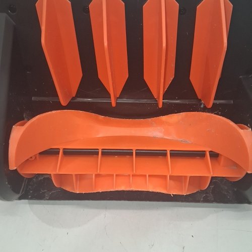 VOLTASK CORDLESS ELECTRIC SNOW SHOVEL WITH 1 BATTERY - 13" - 24V BLACK/ORANGE (MODEL: CSS001-130OR-CAVK) image 6