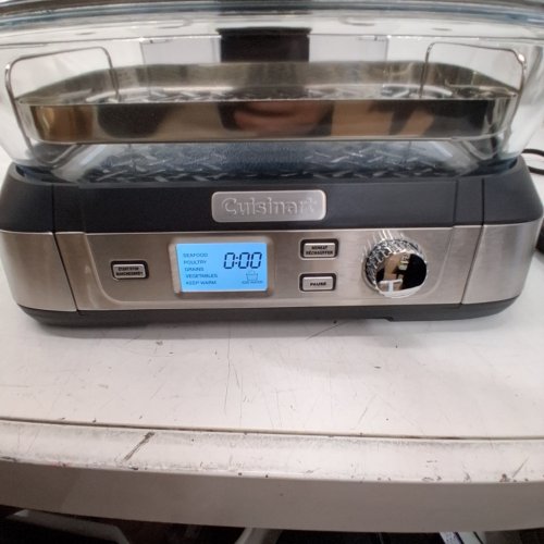 CUISINART COOK FRESH DIGITAL GLASS STEAMER - 5L CAPACITY - STAINLESS STEEL (MODEL: STM-1000C) image 2