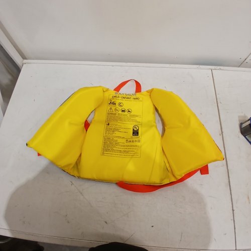 UNISEX BODY GLOVE CHILD BUOYANCY AID - 33-55 LBS - YELLOW/BLUE/RED (MODEL: 336) image 3