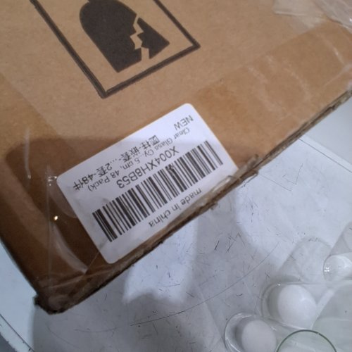 32PK GLASS HURRICANE VASES - 4" SMALLEST, 6" MEDIUM, 8" LARGE, 10" EXTRA LARGE - CLEAR (MODEL: M1025) image 2