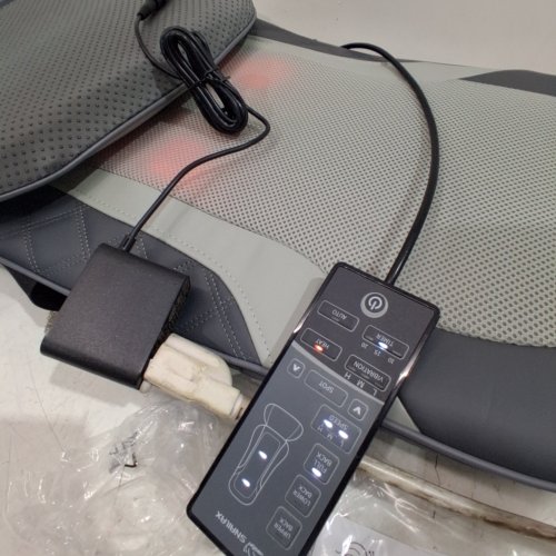 SNAILAX SHIATSU BACK MASSAGER WITH HEAT - 44.1” × 16.7” × 5.9” - GREY (MODEL: SL-22A5) image 2