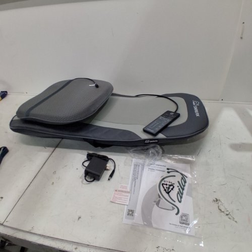 SNAILAX SHIATSU BACK MASSAGER WITH HEAT - 44.1” × 16.7” × 5.9” - GREY (MODEL: SL-22A5) image 3