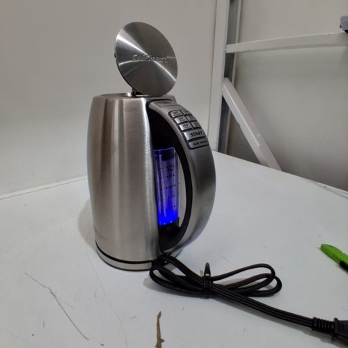CUISINART PERFECTEMP FAST HEAT‑UP ELECTRIC KETTLE - 1.7L -1500W- STAINLESS STEEL (MODEL: CPK‑17C) image 2