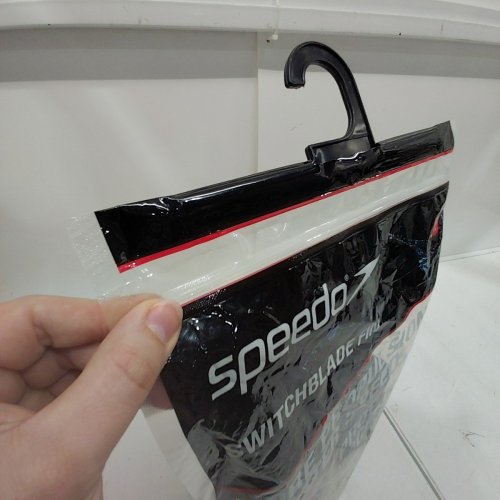 YOUTH SPEEDO SWITCHBLADE SWIMMING FINS - EXTRA EXTRA SMALL - RED/BLACK image 3