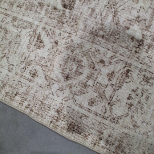 NON-SLIP WASHABLE INDOOR AREA RUG - 8FT X 10FT - BEIGE image 4